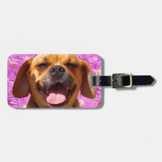 Etiqueta De Bagagem Puggle bonito