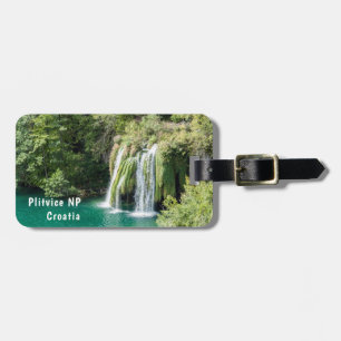 Etiqueta De Bagagem Quedas de água no Parque Nacional de Plitvice - C