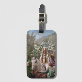Etiqueta De Bagagem Queen Guinevere's Maying (by John Collier)