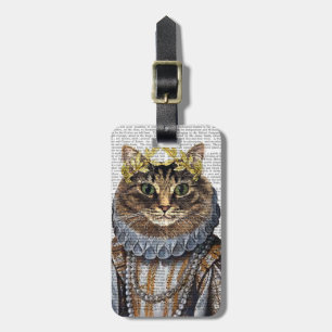 Etiqueta De Bagagem Rainha de Gato