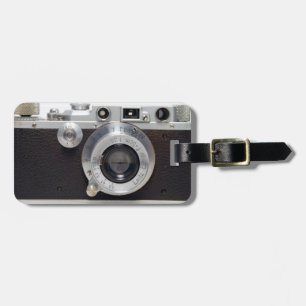 Etiqueta De Bagagem Rangefinder do alemão da CÂMERA 12 do VINTAGE po