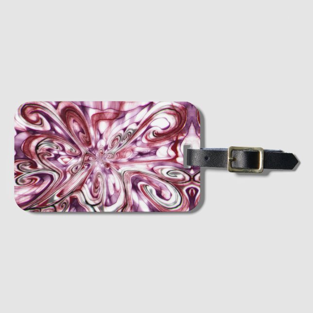 Etiqueta De Bagagem Rapariga Irritada (Frente Horizontal)