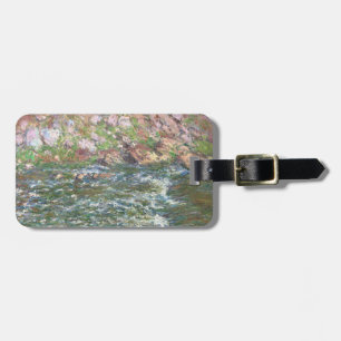 Etiqueta De Bagagem Rapids on the Petite Creuse - Monet