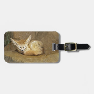 Etiqueta De Bagagem raposa do fennec