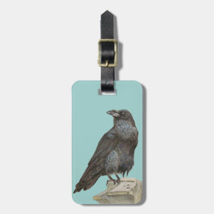 Etiqueta De Bagagem Raven