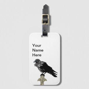 Etiqueta De Bagagem Raven Incluso