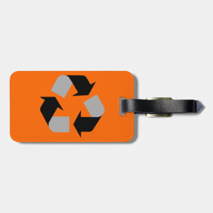 Etiqueta De Bagagem Reciclar