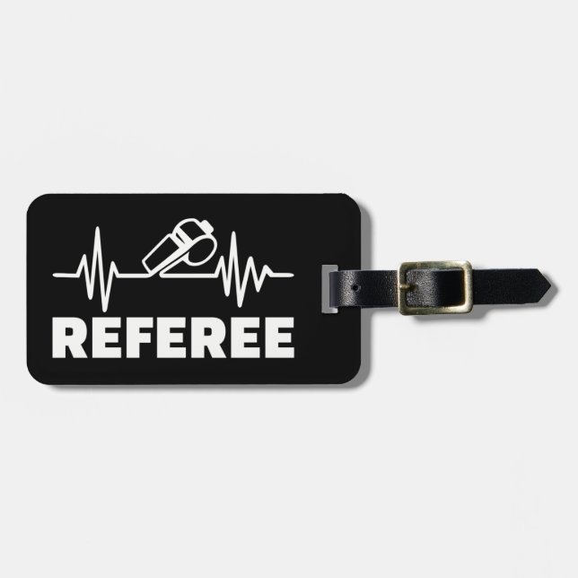 Etiqueta De Bagagem Referee  frequency (Frente Horizontal)