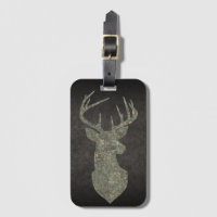 Regal Buck Trophy Deer Silhouette em Camouflage