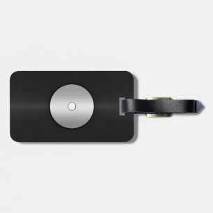 Etiqueta De Bagagem Registro LP Vinil-Look