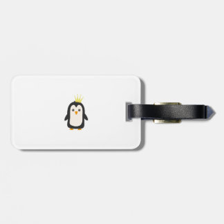 Etiqueta De Bagagem Rei pinguim