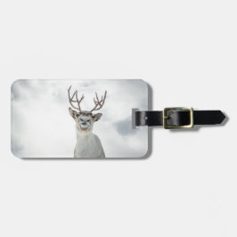 Etiqueta De Bagagem Reindeer Nature Photo