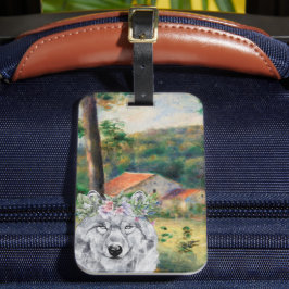 Etiqueta De Bagagem Renoir Environs de Briey e o Lobo Rico