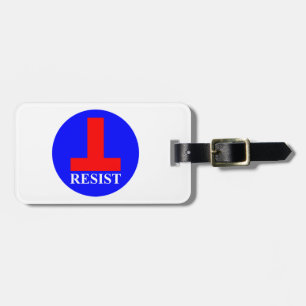 Etiqueta De Bagagem Resistir