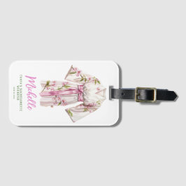 Etiqueta De Bagagem Resort Spa Orquídea | Despedida de Solteira