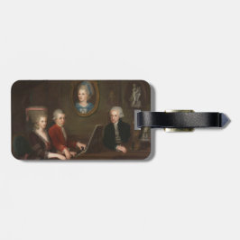 Etiqueta De Bagagem Retrato da família de Mozart