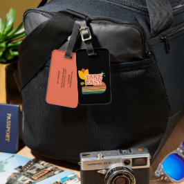 Etiqueta De Bagagem REtro FACILITE