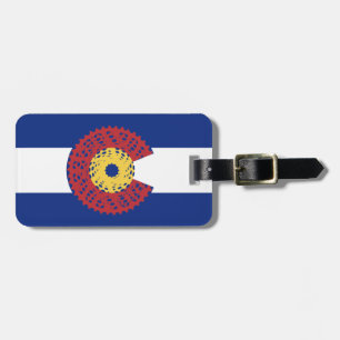 Etiqueta De Bagagem Ride Colorado (Bicycle Cassette)