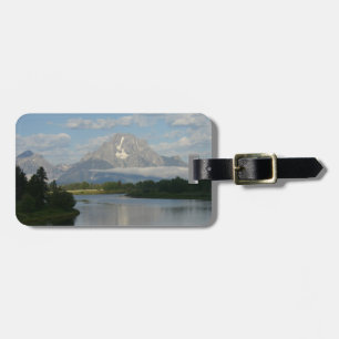 Etiqueta De Bagagem Rio Jackson Hole no Parque Nacional Grand Teton