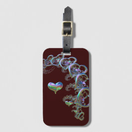 Etiqueta De Bagagem Ritmo do coração