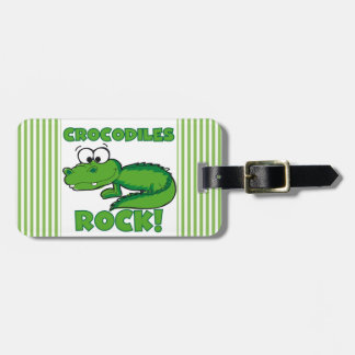 Etiqueta De Bagagem Rocha dos crocodilos