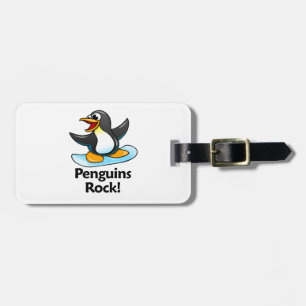 Etiqueta De Bagagem Rocha dos pinguins!