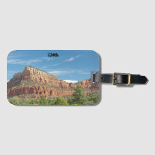 Etiqueta De Bagagem Rochas vermelhas em Sedona