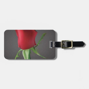 Etiqueta De Bagagem romântico-rosebud-vetor