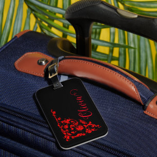 Etiqueta De Bagagem Romântico, Vintage Personalizado