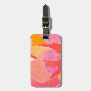Etiqueta De Bagagem Rosa IV