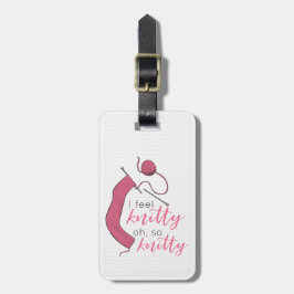 Etiqueta De Bagagem Rosa, Sinto-Me Bela, Tão Bela