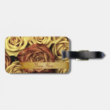 Rosas amarelos do vintage elegante bonito com fita