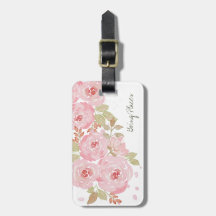 Rosas Beije com Aquarela Indo a Lugares Viagem