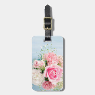 Etiqueta De Bagagem Rosas e bébés