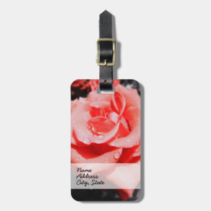 Etiqueta De Bagagem Rosas Vintage