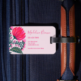 Etiqueta De Bagagem Rosefield Dreams