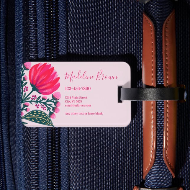 Etiqueta De Bagagem Rosefield Dreams (Verso Insitu 2)