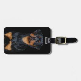 Etiqueta De Bagagem Rottweiler