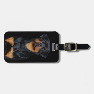 Etiqueta De Bagagem Rottweiler  