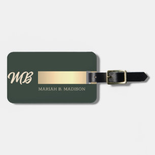 Etiqueta De Bagagem Rótulo Personalizado com Estilo Metálico Sob Medid
