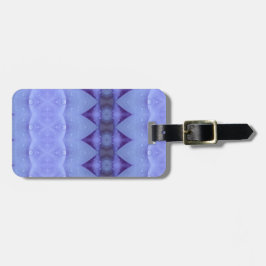 Etiqueta De Bagagem Roxo Diamond Ikat