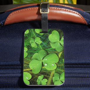 Etiqueta De Bagagem Rua Verde Shamrock iPhone 5 Case-Mate de Patrick