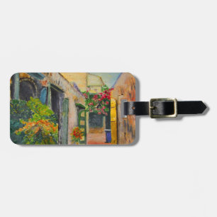 Etiqueta De Bagagem Ruas. Beco Croix