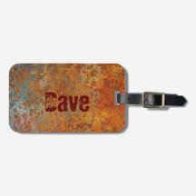 Rusty, Verdigris, Grunge Steampunk Personalizado L