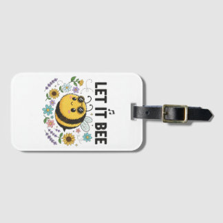 Etiqueta De Bagagem Saca de viagem para mulheres Let It Bee