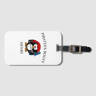 Etiqueta De Bagagem Saco de Aniversário Pirata - Brindes de Aniversári