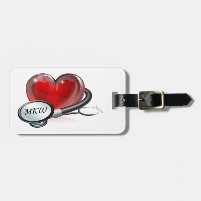 Etiqueta De Bagagem Saco de bagagem médica / Bolsa (Frente Horizontal)