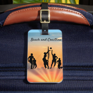 Etiqueta De Bagagem Saco de Tota de Spike Sunset
