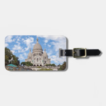 Sacre Coeur em Montmartre hill - Paris, França