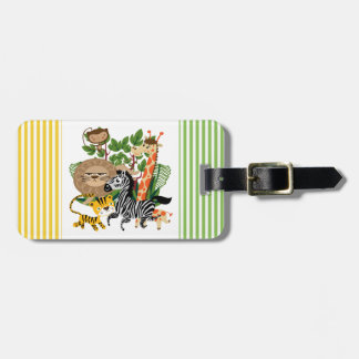 Etiqueta De Bagagem Safari animal